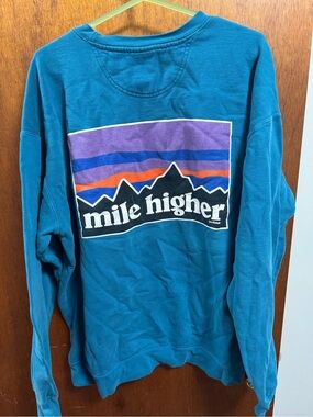 Mike Higher podcast crewneck sweater
